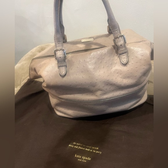 Kate Spade Portola Valley Blaine Satchel Handbag COLOR: TAUPE *****AUTHENTIC** - Picture 5 of 9